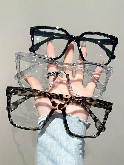 Anti Blue Light Glasses – 1/4PCS Transparent Light Frame Square Optical Eyewear - ZOOMNSTORE