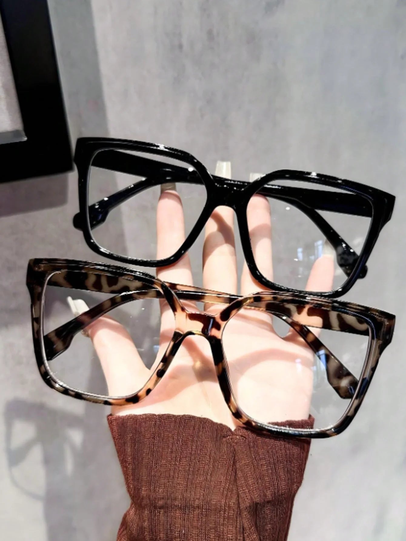 Anti Blue Light Glasses – 1/4PCS Transparent Light Frame Square Optical Eyewear - ZOOMNSTORE