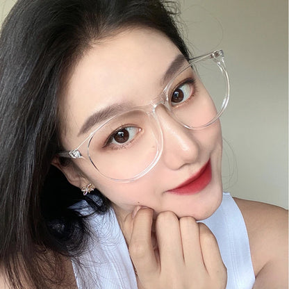 Anti Blue Light Glasses - Transparent Frames Round Eyewear for Unisex - ZOOMNSTORE