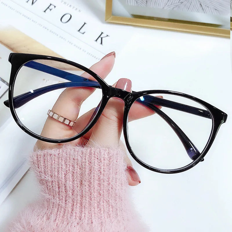 Anti Blue Light Glasses - Transparent Frames Round Eyewear for Unisex - ZOOMNSTORE