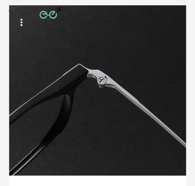 Anti-Blue Light Glasses - Ultra-Light Titanium Business Reading Glasses with CR-39 Lenses - ZOOMNSTORE