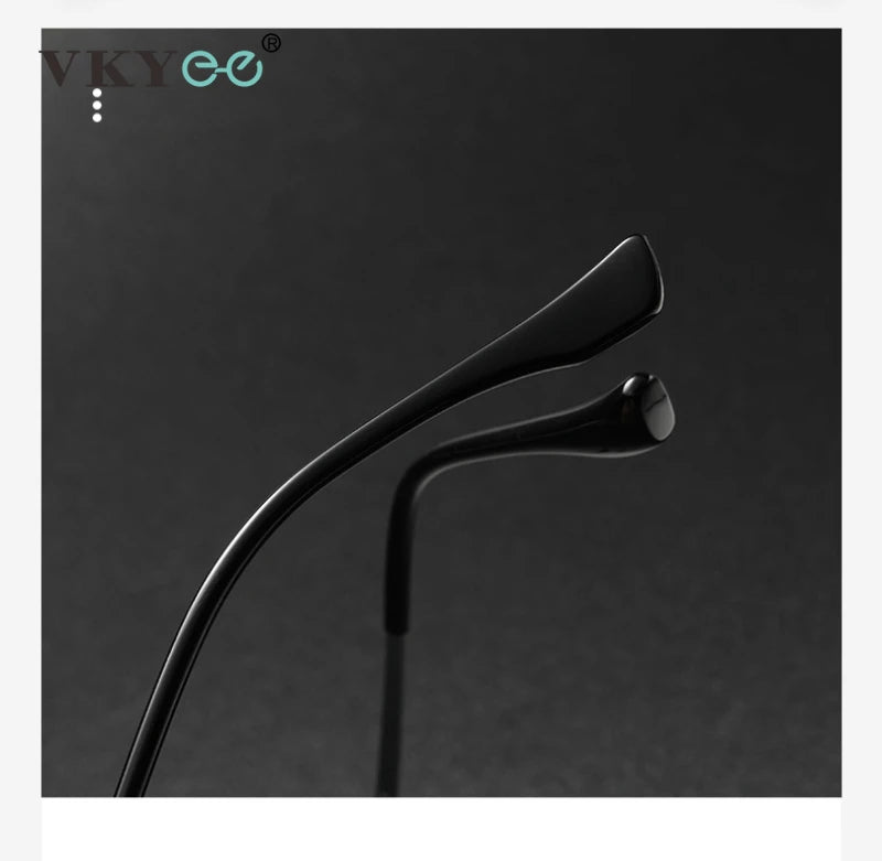 Anti-Blue Light Glasses - Ultra-Light Titanium Business Reading Glasses with CR-39 Lenses - ZOOMNSTORE