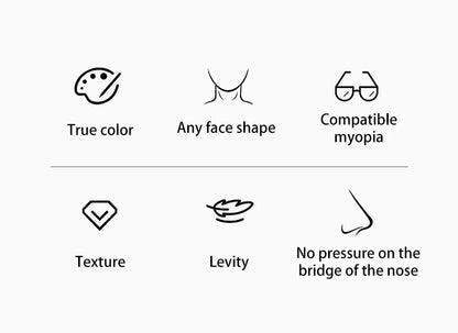 Anti-Blue Light Glasses - Ultra-Light Titanium Business Reading Glasses with CR-39 Lenses - ZOOMNSTORE