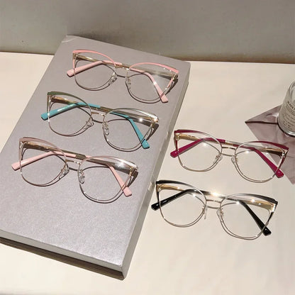 Anti Blue Light Glasses - Vintage Style Eyewear With Polycarbonate Lenses - ZOOMNSTORE