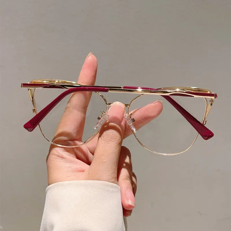Anti Blue Light Glasses - Vintage Style Eyewear With Polycarbonate Lenses - ZOOMNSTORE