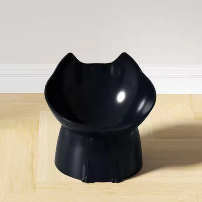 Anti Choking Pet Bowl - Tilted Non Slip Dog Bowl with Neck Protector Feeder - ZOOMNSTORE