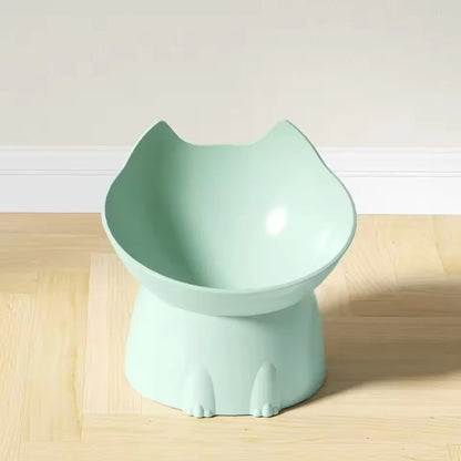 Anti Choking Pet Bowl - Tilted Non Slip Dog Bowl with Neck Protector Feeder - ZOOMNSTORE