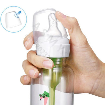 Dr. Brown's newborn baby bottle with valve / anti-colic /250ML PP bottle /250ML Glass bottle/Special bottles for hare-lip babies - ZOOMNSTORE