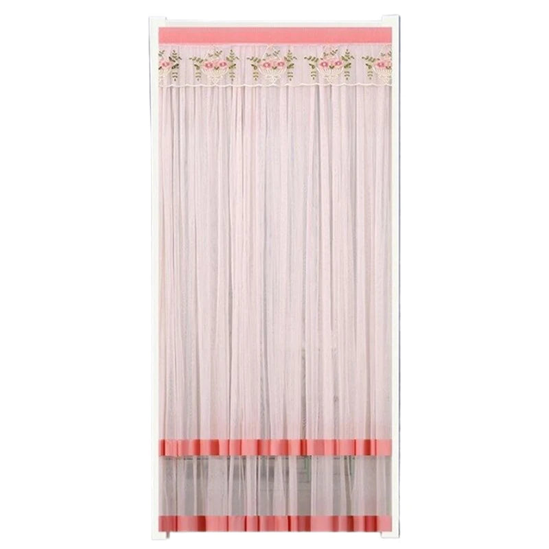 Anti Mosquito Door Curtain - Double Layer Lace Fabric Mosquito Net Screen - ZOOMNSTORE
