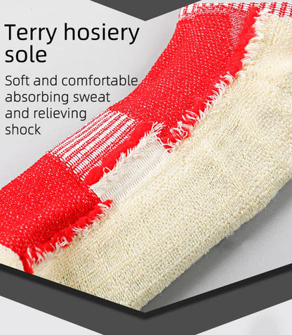 Anti Slip Football Socks - Professional Soccer Grip Medium Tube Cotton Socks For Men & Children - ZOOMNSTORE