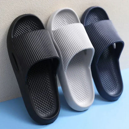 Comfortable Anti-Slip EVA Sandals - Thick Sole Home Slippers  Bathroom Flip-Flops - ZOOMNSTORE