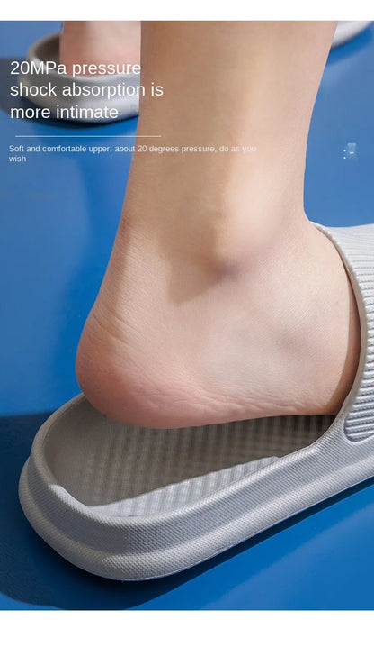 Comfortable Anti-Slip EVA Sandals - Thick Sole Home Slippers  Bathroom Flip-Flops - ZOOMNSTORE