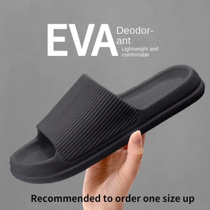 Comfortable Anti-Slip EVA Sandals - Thick Sole Home Slippers  Bathroom Flip-Flops - ZOOMNSTORE
