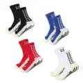 Anti Slip Soccer Socks - Breathable Outdoor Sport Grip Cotton Spandex Crew Socks - ZOOMNSTORE