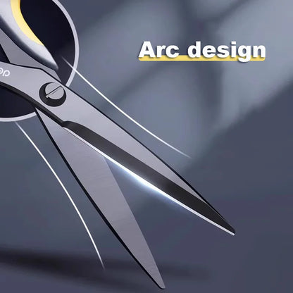 Deli 175mm Anti Stick Scissors Stationery Office Student DIY Hand Craft School Home Artistic paper Cutter Cutting Knife Tool - ZOOMNSTORE