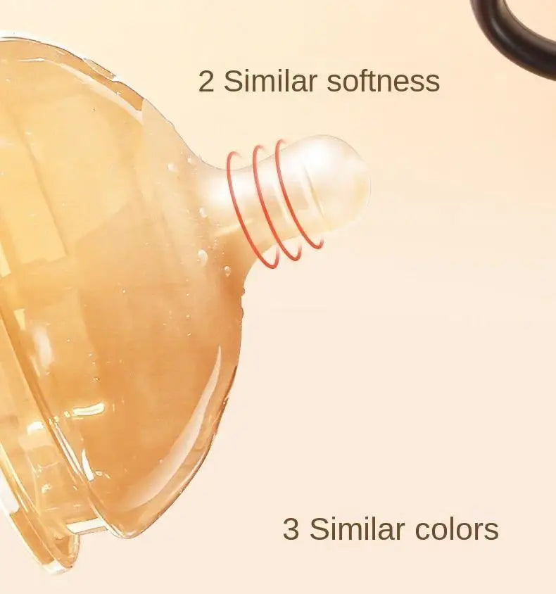 Baby Bottle 250/150ml Silver Nanoparticle Antibacterial Baby Silicone Bottle Baby Weaning Anti Suffocation Nipple Bottle - ZOOMNSTORE
