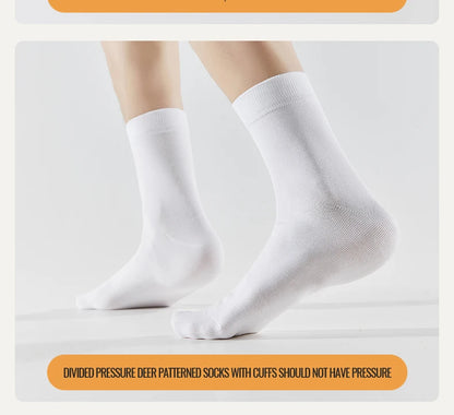 Antibacterial Bamboo Socks – Men’s Business Dress Socks, Thin Deodorant Crew, 5-Pack - ZOOMNSTORE