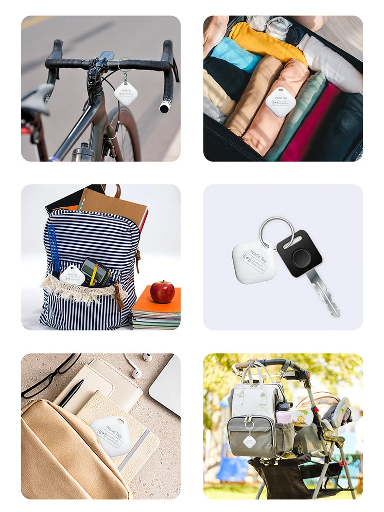 Apple GPS Tracker - Bluetooth Pet Tracker & Smart Locator Tag for Dogs Cats - ZOOMNSTORE