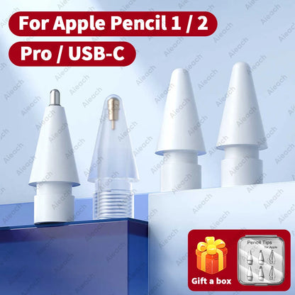 Apple Pencil Nib Replacement Tips - Metal  POM Wear-Resistant 2B Soft  HB Hard - ZOOMNSTORE