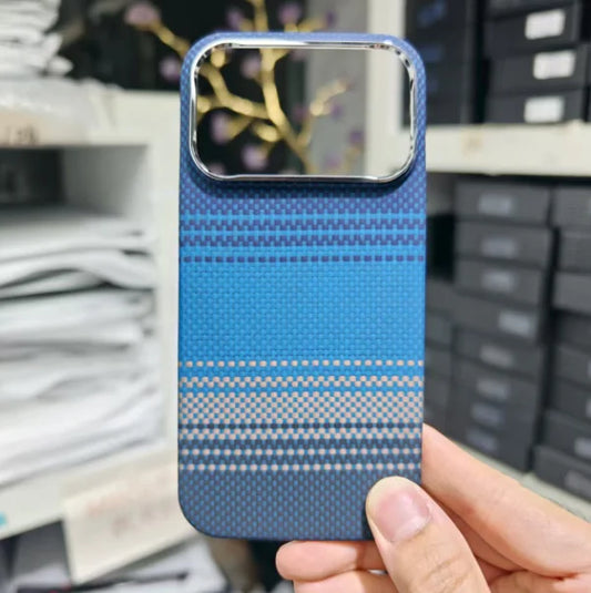 Aramid Fiber Phone Case for iPhone 17 ProPro Max - Super-Thin Anti-Drop Design - ZOOMNSTORE