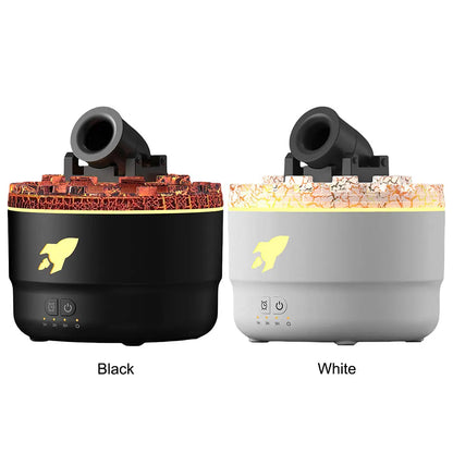 Aromatherapy Humidifier - Portable Turret Shaped Cannon Blast Diffuser With Mist - ZOOMNSTORE