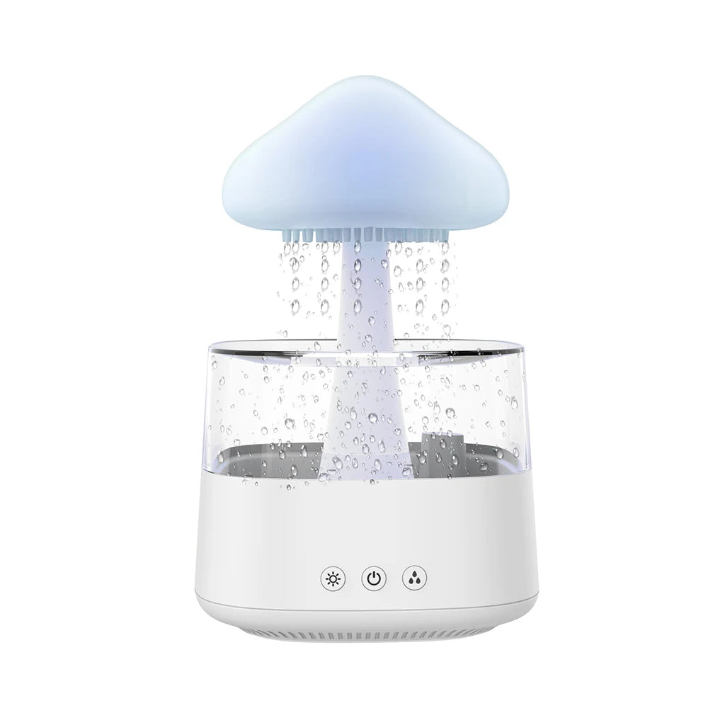 Aromatherapy Humidifier - Relax Cloud Rain Diffuser with Colorful Ultrasonic Lamp - ZOOMNSTORE