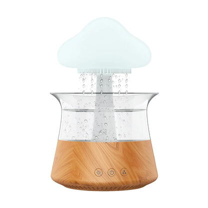 Aromatherapy Humidifier - Relax Cloud Rain Diffuser with Colorful Ultrasonic Lamp - ZOOMNSTORE