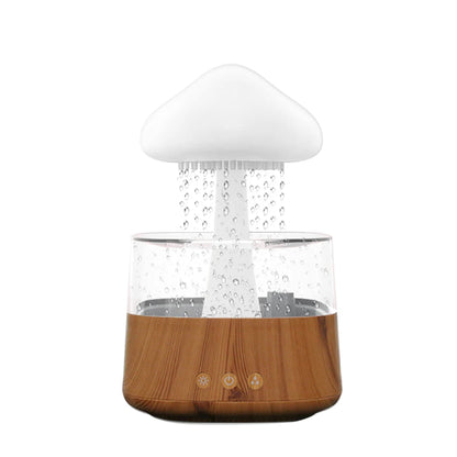 Aromatherapy Humidifier - Relax Cloud Rain Diffuser with Colorful Ultrasonic Lamp - ZOOMNSTORE