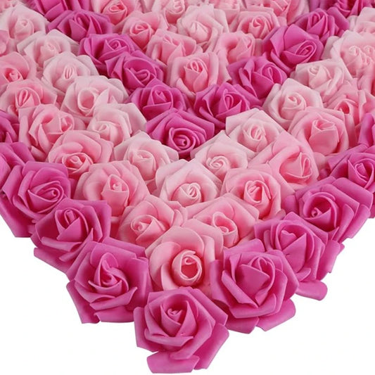 Artificial Foam Rose Flowers - PE Fake Floral Decor for Home Weddings  Holidays - ZOOMNSTORE