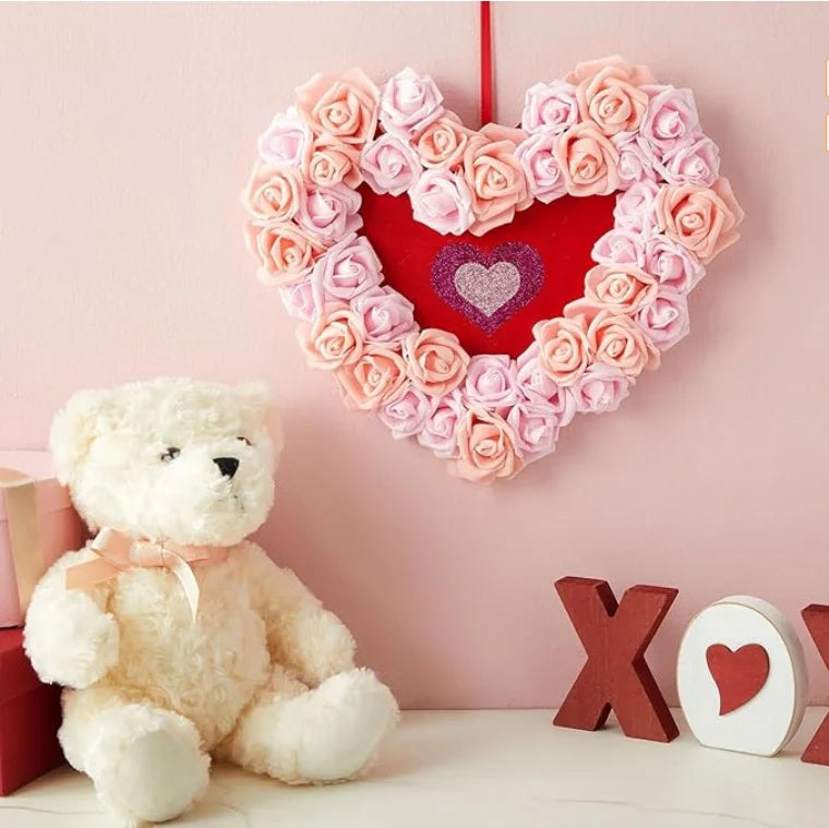 Artificial Foam Rose Flowers - PE Fake Floral Decor for Home Weddings  Holidays - ZOOMNSTORE