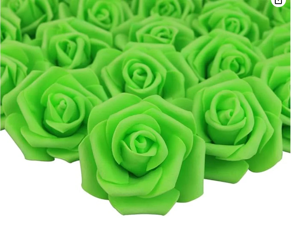 Artificial Foam Rose Flowers - PE Fake Floral Decor for Home Weddings  Holidays - ZOOMNSTORE