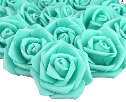 Artificial Foam Rose Flowers - PE Fake Floral Decor for Home Weddings  Holidays - ZOOMNSTORE