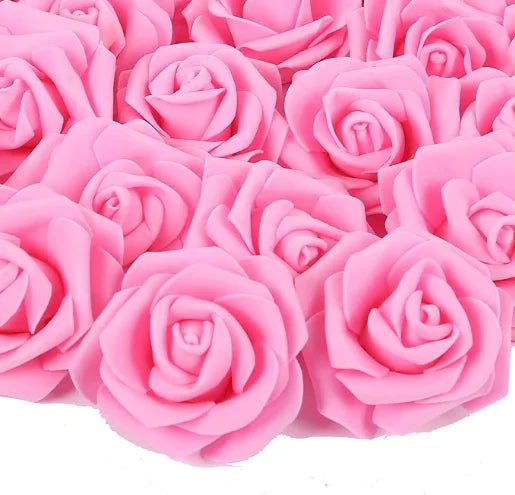 Artificial Foam Rose Flowers - PE Fake Floral Decor for Home Weddings  Holidays - ZOOMNSTORE