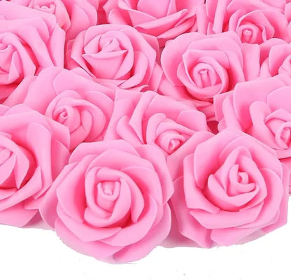 Artificial Foam Rose Flowers - PE Fake Floral Decor for Home Weddings  Holidays - ZOOMNSTORE
