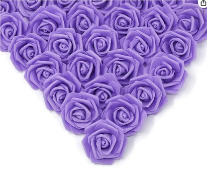 Artificial Foam Rose Flowers - PE Fake Floral Decor for Home Weddings  Holidays - ZOOMNSTORE