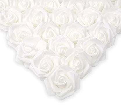 Artificial Foam Rose Flowers - PE Fake Floral Decor for Home Weddings  Holidays - ZOOMNSTORE