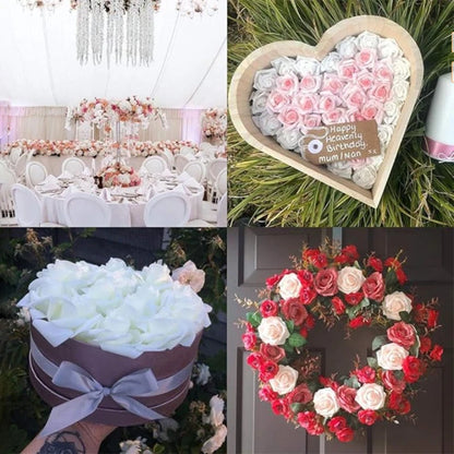 Artificial Foam Rose Flowers - PE Fake Floral Decor for Home Weddings  Holidays - ZOOMNSTORE