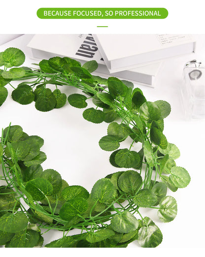Artificial Green Ivy Leaf Garland - 21M Hanging Vine for Home Decor Wedding Party DIY - ZOOMNSTORE