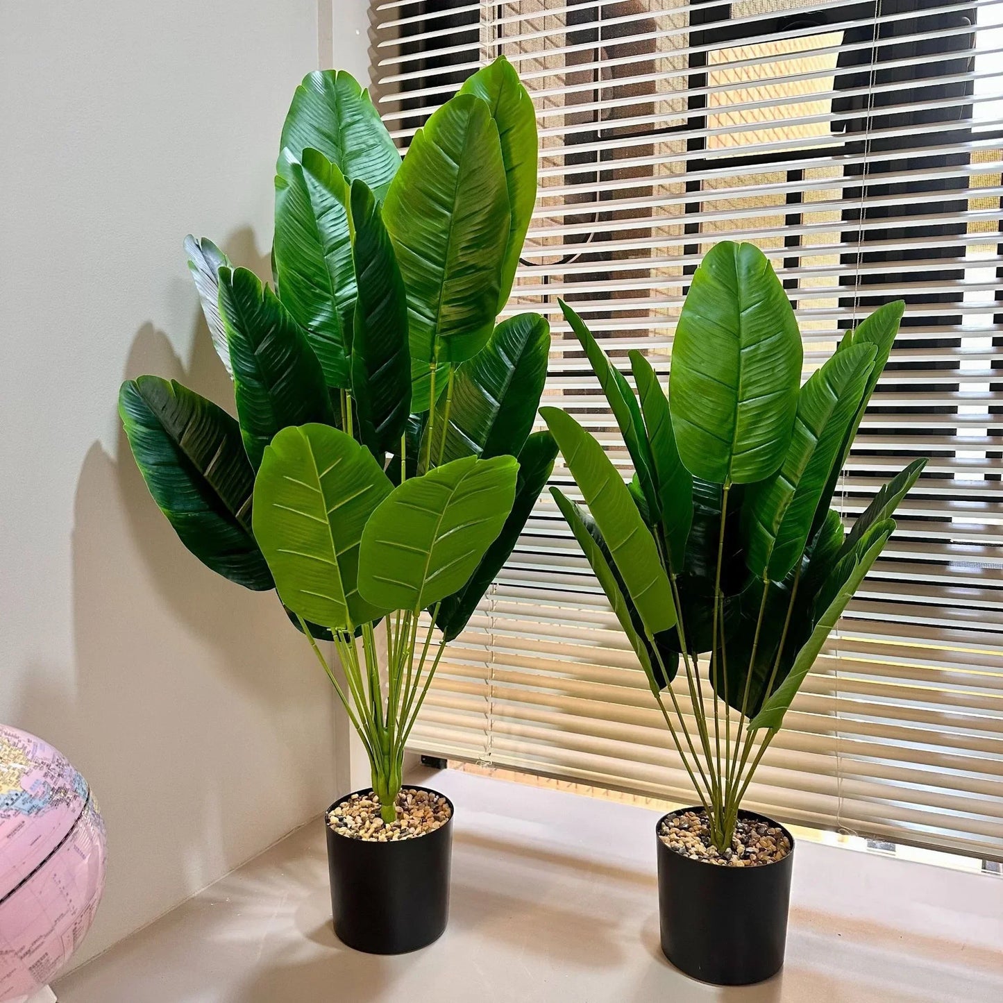 Large Tropical Palm Tree - 18 Leaves Artificial Banana Plant for Home Garden Decor - ZOOMNSTORE