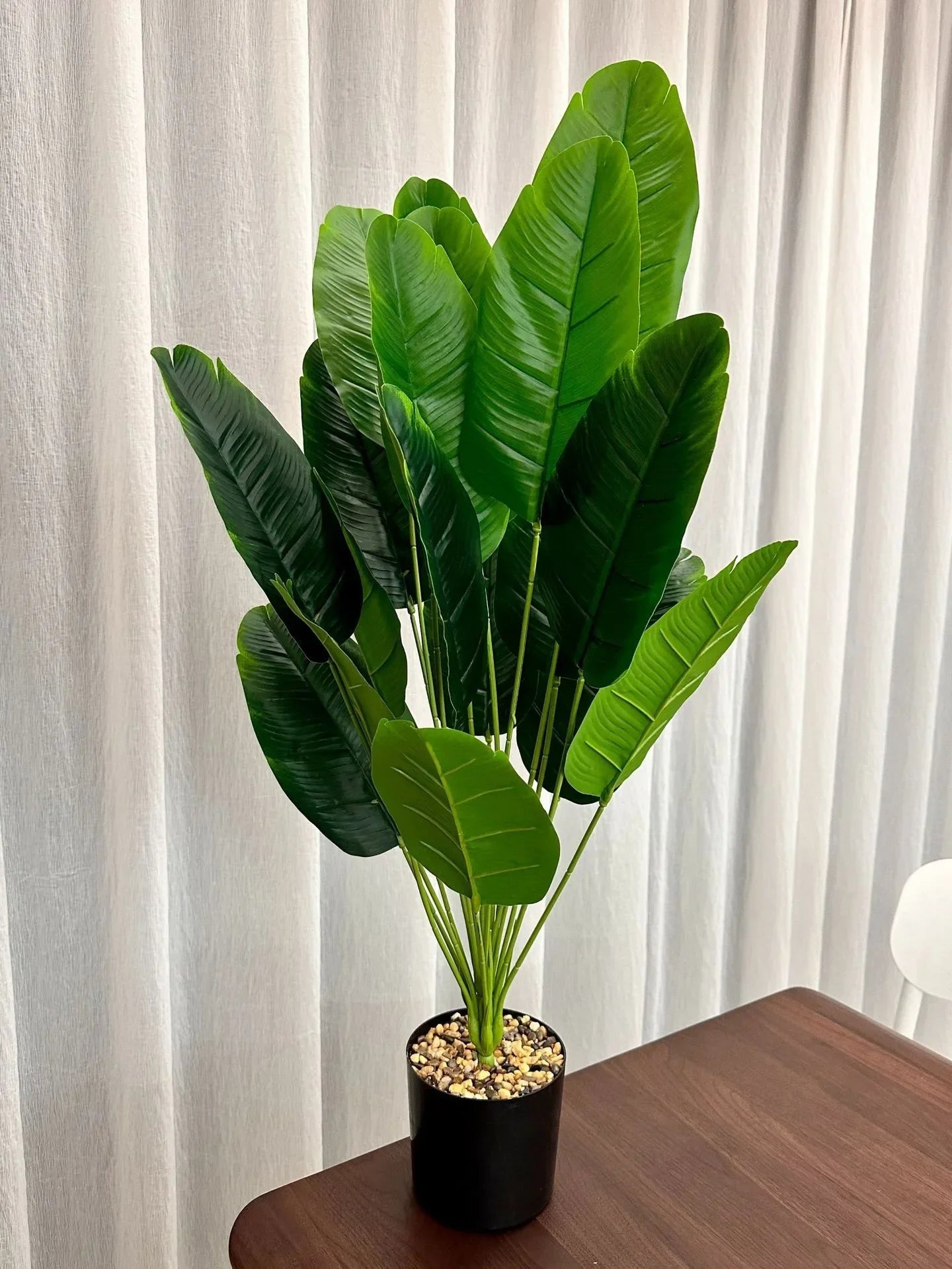 Large Tropical Palm Tree - 18 Leaves Artificial Banana Plant for Home Garden Decor - ZOOMNSTORE