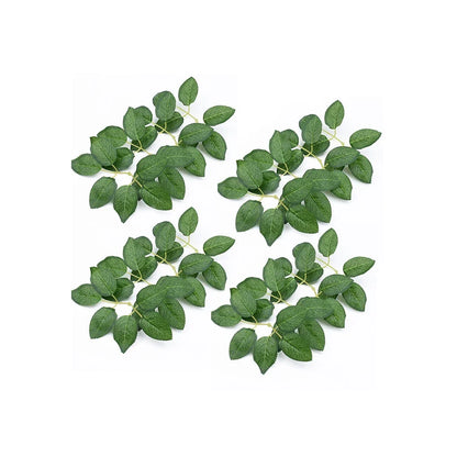 Artificial Red Roses - Realistic Fake Flowers with Stem for DIY Wedding Bouquets and Home Decor - ZOOMNSTORE