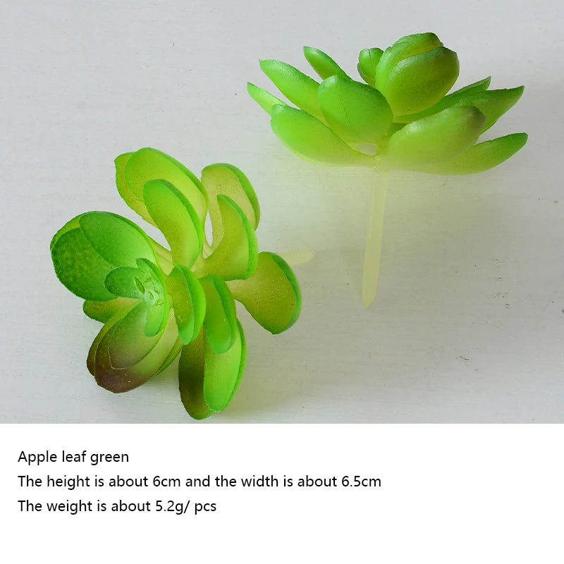 Artificial Succulent Plants - 12pcs Faux Green Bonsai Decor for Home  Garden - ZOOMNSTORE