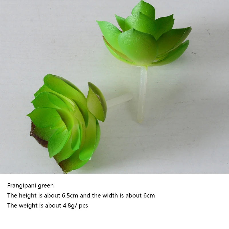 Artificial Succulent Plants - 12pcs Faux Green Bonsai Decor for Home  Garden - ZOOMNSTORE