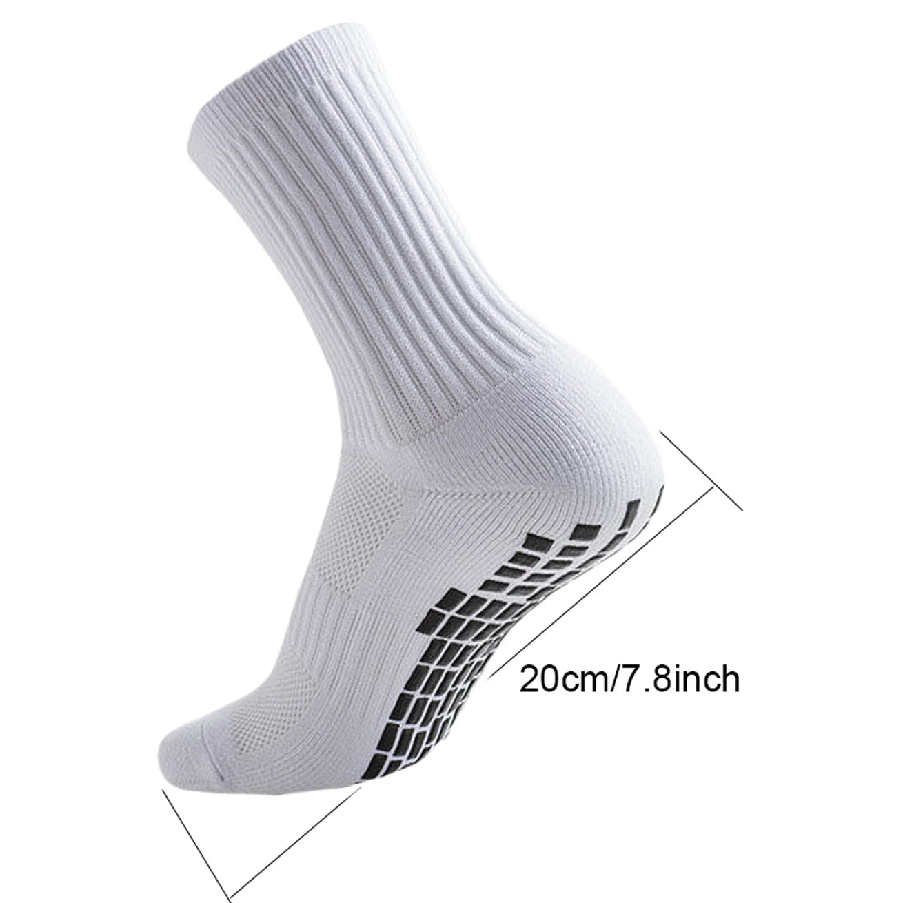 Athletic Non Slip Socks – Men's & Women's Sports Grip Socks for Football, Basketball & Running - ZOOMNSTORE