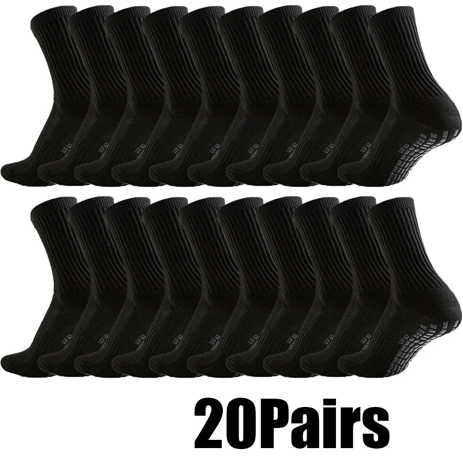 Athletic Non Slip Socks – Men's & Women's Sports Grip Socks for Football, Basketball & Running - ZOOMNSTORE
