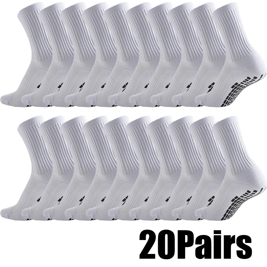 Athletic Non Slip Socks – Men's & Women's Sports Grip Socks for Football, Basketball & Running - ZOOMNSTORE