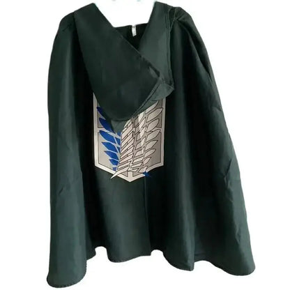 Anime Attack Cloak Shingeki No Kyojin Scouting Legion Cosplay Costume Cos Green Cape Mens Clothes Cosplay Costume Women - ZOOMNSTORE