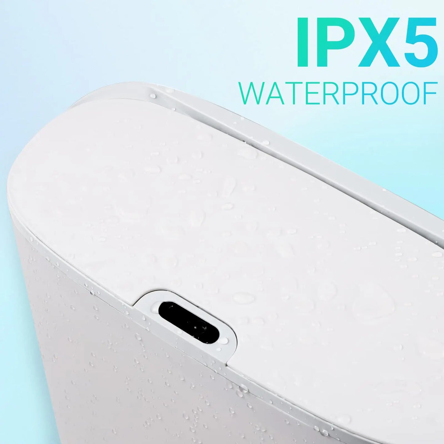 Touchless Motion Sensor Trash Can - Automatic Waterproof Slim Garbage Bin for Bathroom and Kitchen - ZOOMNSTORE