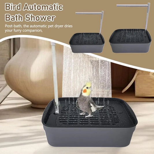 Automatic Parrot Bird Bath Tub - USB Electric Circulating Water Fountain - ZOOMNSTORE