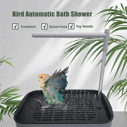 Automatic Parrot Bird Bath Tub - USB Electric Circulating Water Fountain - ZOOMNSTORE